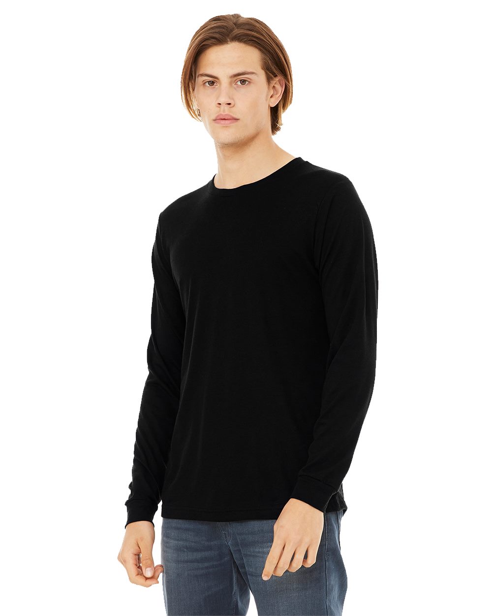 Unisex Jersey Long Sleeve Tee - 3501