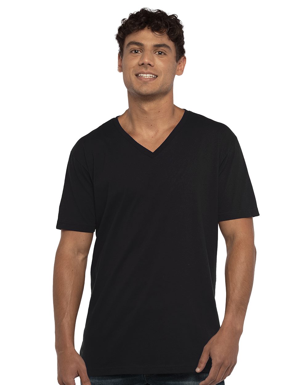 Cotton Short Sleeve V - 3200