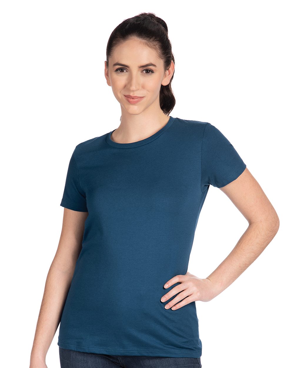 Women’s Cotton Short Sleeve Boyfriend Crew - 3900