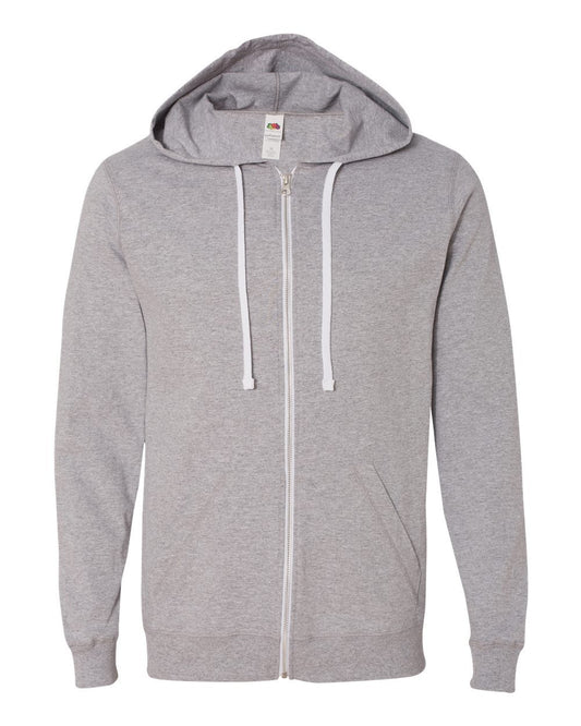 Sofspun® Full-Zip Hooded Long Sleeve T-Shirt - SF60R