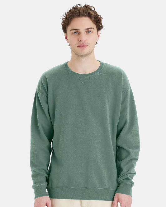 Garment Dyed Unisex Crewneck Sweatshirt - GDH400