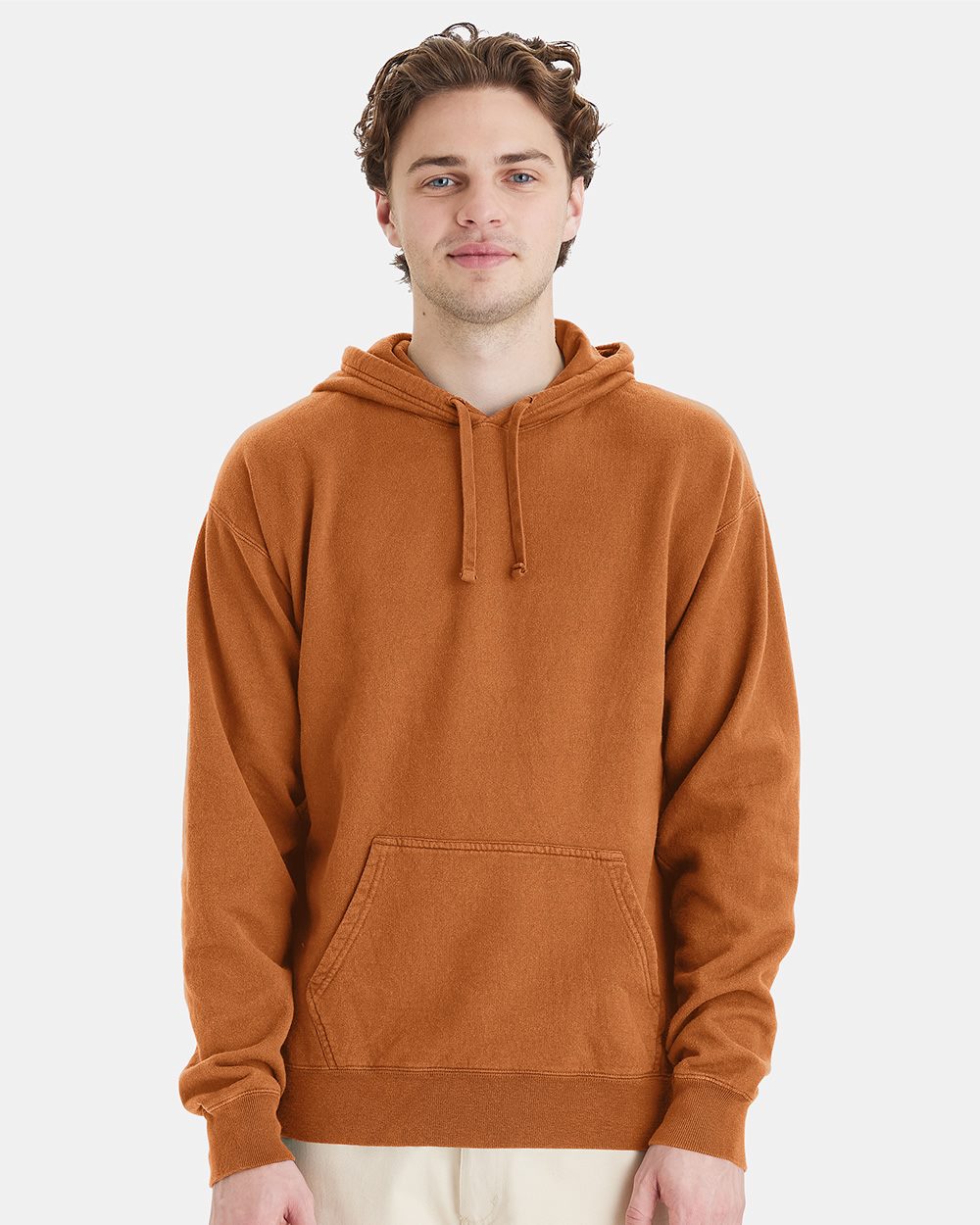 Unisex Garment-Dyed Hooded Sweatshirt - GDH450