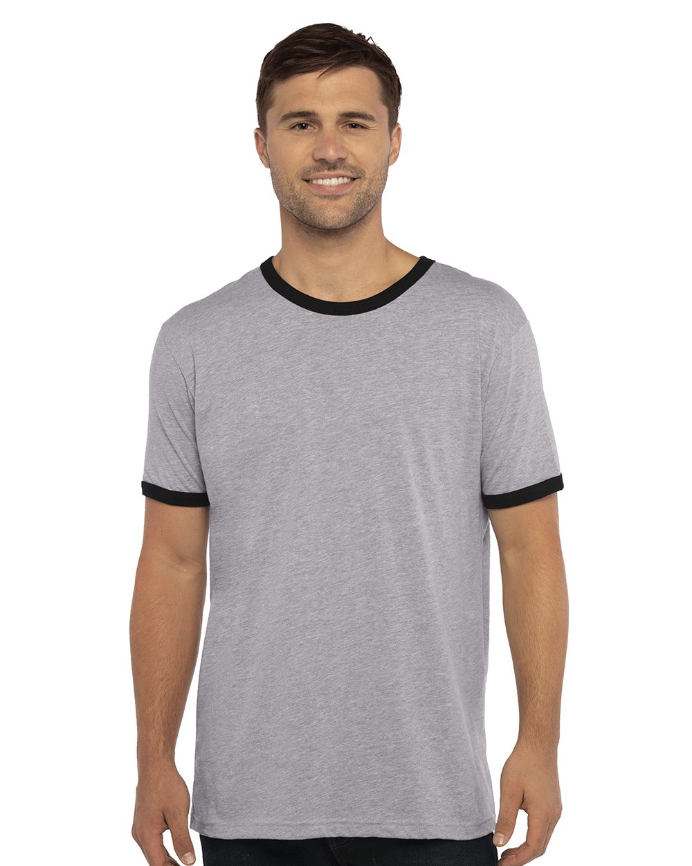 Unisex Fine Jersey Ringer - 3604