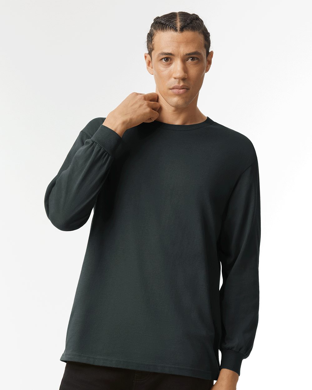 Unisex Heavyweight Cotton Long Sleeve T-Shirt - 1304